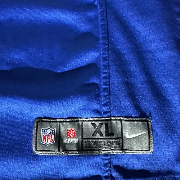 Mens New York Giants Odell Beckham Jr Nike Royal Blue Game Jersey - Picture 4 of 5